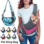 Viagem ao ar livre Dog Shoulder Bag, Pet Puppy Carrier, Mesh Oxford, Single Comfort Sling Bolsa, Tote Pouch, S, L