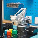 Ultraarm p340: um braço robótico colaborativo de 4 eixos de alto desempenho com diferentes kits para educação