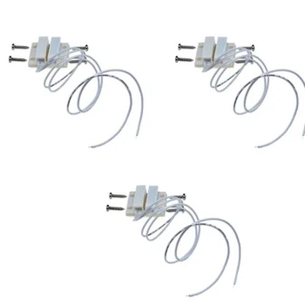 MC-38 Wired Porta e Janela Sensor Magnético, Interruptor Magnético, Normalmente Fechado ou Normalmente Aberto, Home Security Alarm System