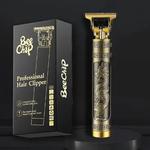 Aparador de cabelo recarregável para homens, barbeador, produtos de cabeleireiro de plástico, suprimentos de viagem portáteis