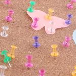 40 unidades/pacote Cor Push Pins Polegar Thumbtack Board Pins Desenho Foto Parede Studs Material Escolar Escritório