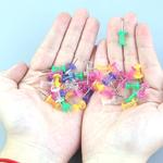 40 unidades/pacote Cor Push Pins Polegar Thumbtack Board Pins Desenho Foto Parede Studs Material Escolar Escritório