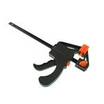 Braçadeira de madeira F-Type Clip Rápido, Ferramenta Carpintaria, difícil Grip Release, Squeeze Ratchet, DIY Mão Gadget, 4"