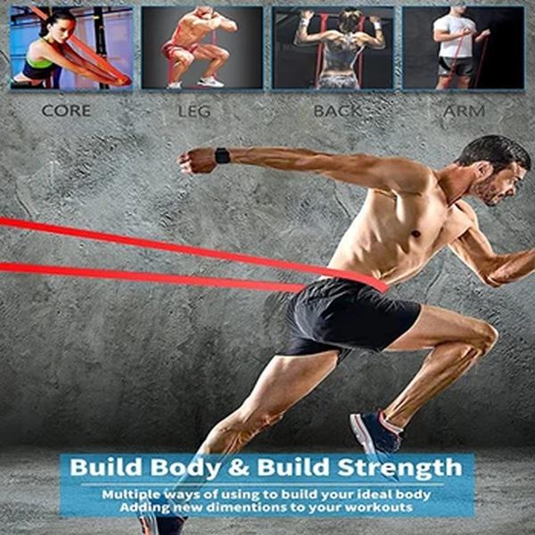 Faixa da resistência do estiramento do látex expansor faixas elásticas para o esporte puxar para cima assistência banda treino em casa pilates equipamentos de ginástica