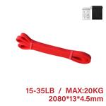 Banda de exercício de resistência de látex para treino, Banda elástica para esporte, Força, Pull Up Assist, Heavy Duty, Fitness Equipment