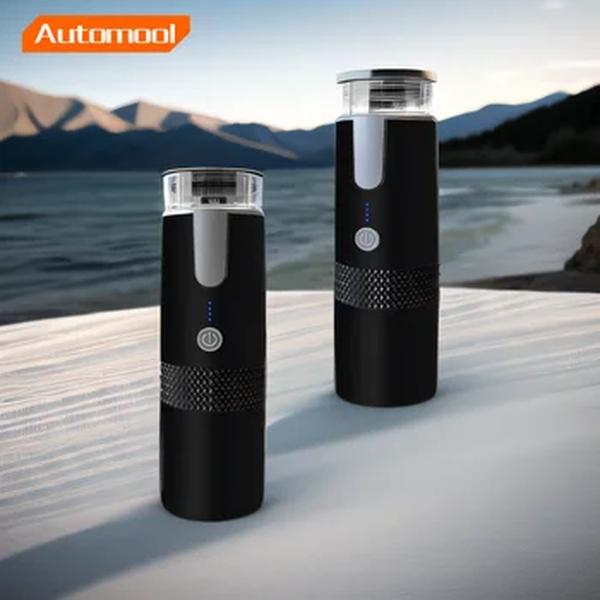 Máquina de café expresso portátil compatível, Gadgets de viagem, Manual Operado, Perfeito para Camping, Máquina de café manual