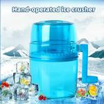 Triturador de gelo manual portátil para crianças, Shaver, Shredding, Snow Cone Maker Machine, DIY Smoothie, Ferramentas de cozinha, 1Pc