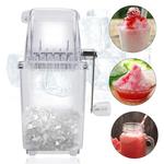 Máquina de gelo raspada à mão multifuncional, Triturador de gelo manual portátil, Ice Blenders Tools para casa, Cozinha, Bar, Capacidade 1.25L