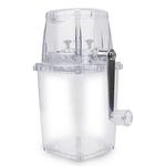 Máquina de gelo raspada à mão multifuncional, Triturador de gelo manual portátil, Ice Blenders Tools para casa, Cozinha, Bar, Capacidade 1.25L