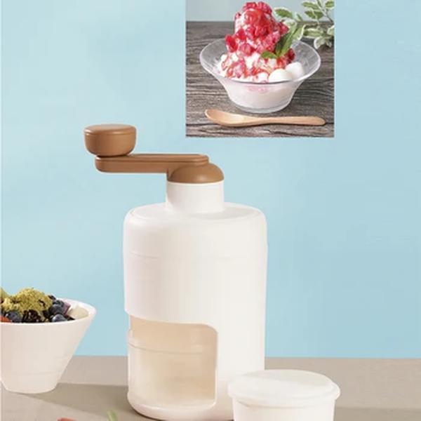 Triturador de gelo raspado portátil manual, Snow Cone Machine, Milkshake Maker for Home, Piquenique ao ar livre