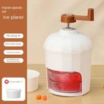 Máquina de gelo raspada portátil Mini triturador de gelo Fabricante de milkshake Portátil Máquina de granizo pequena Ferramenta de cozinha