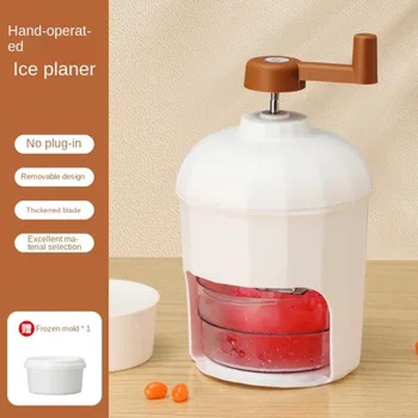 Máquina de gelo raspada portátil Mini triturador de gelo Fabricante de milkshake Portátil Máquina de granizo pequena Ferramenta de cozinha