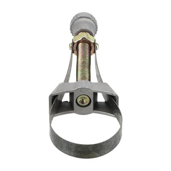 Car Oil Filter Removal Tool, Ferramentas manuais ajustáveis, Chave de aço, 60mm a 120mm de diâmetro