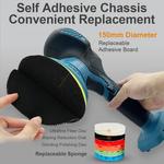 Cordless Electric Car Polisher Machine, Polimento Automático, Metal Limpeza, Depilação, Polimento de madeira, Rust Ferramenta Remoção para Ma, 6-Speed