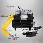 Compressor de ar pequeno portátil, Inflator do pneu de carro, bomba elétrica da motocicleta, 2.5L, 12V, 220V