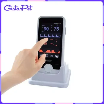 GISTARPET-Equipamento de Diagnóstico e Monitoramento, Monitor Portátil de Oxigênio Sanguíneo, Hospital Veterinário Pet, NIBP, ETCO2, SPO2, PR