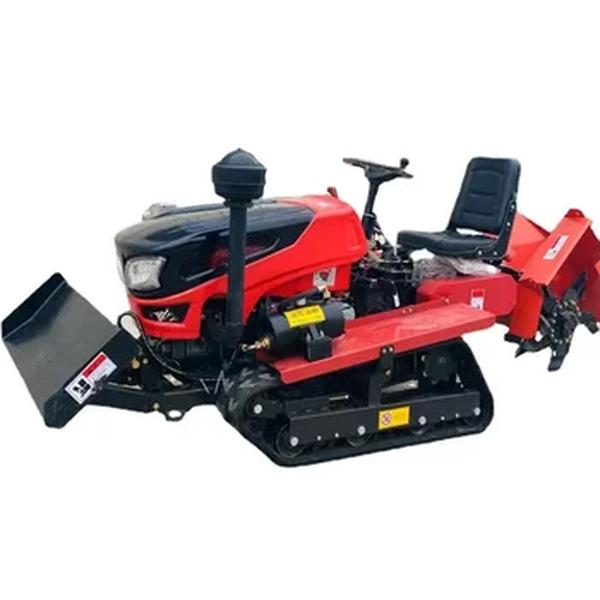Cultivador Pequeno Acompanhado, Trator De Escavadeira De Pomar Pequeno, Equipamento de Máquinas Agrícolas, 50HP, Venda quente