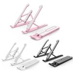 Universal Tablet Laptop Stand Suporte Dobrável Base De Elevação De Calor Dissipação Portátil Elevada Cremalheira De Armazenamento Acessórios Para Computador