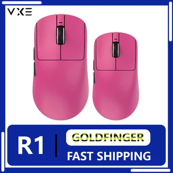 VGN-VXE Dragonfly R1 Mouse sem fio, sensor PAW3395, Nordic 52840, 2KHz, jogo FPS, velocidade inteligente, baixo atraso, jogo de escritório, presente do jogo