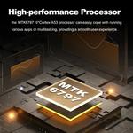 Tablet de Memória Expansível, Grande Capacidade de Armazenamento, Alta Definição, Chamadas 5G, 10-Core, Processador MTK6797, 8GB + 256GB, Tela de 10,1"