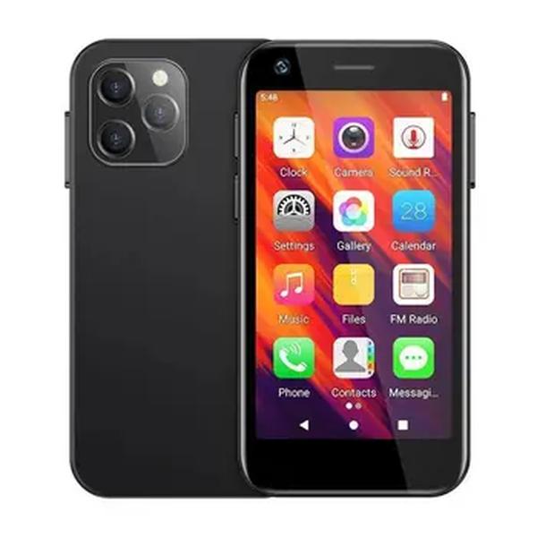 SOYES-XS12 Pro Mini Smartphone, 4G, 4GB de RAM, 64GB ROM, Android 10, Dual Sim, Octa Core, Câmera 13MP, WiFi, Bluetooth, FM, Hotspot, GPS