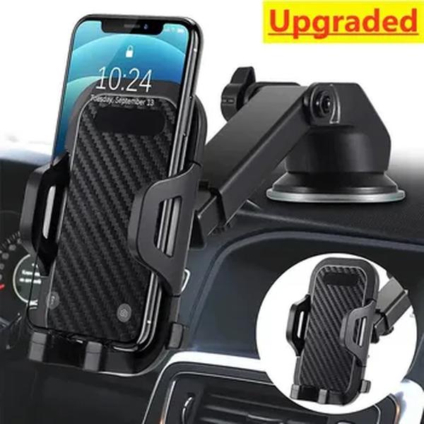 Sucker Car Phone Holder Mount Stand, Smartphone Celular Suporte, Suporte para iPhone, Xiaomi, Huawei, Samsung, Ventosa