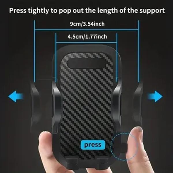 Sucker Car Phone Holder Mount Stand, Smartphone Celular Suporte, Suporte para iPhone, Xiaomi, Huawei, Samsung, Ventosa