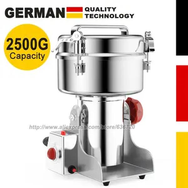 (2500g tipo balanço) segurança moedor de grãos elétrico moinho de alta velocidade spice erva moinho comercial máquina de pó moedor de cereais secos