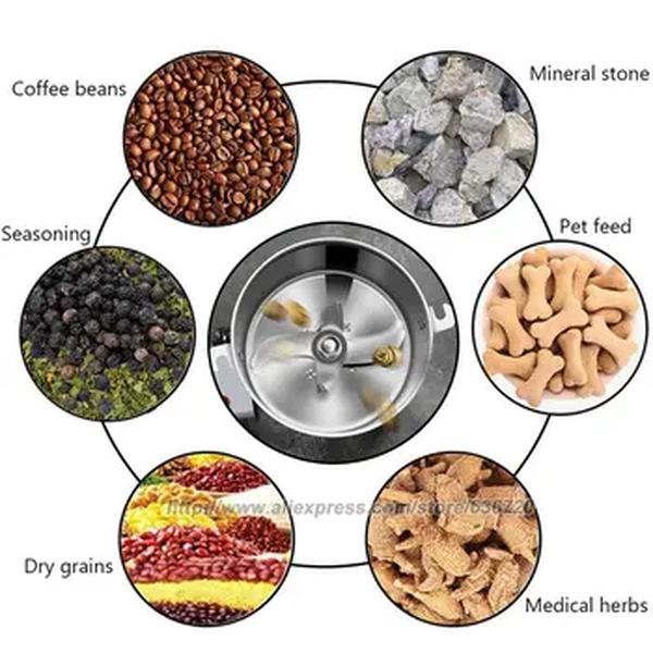 (2500g tipo balanço) segurança moedor de grãos elétrico moinho de alta velocidade spice erva moinho comercial máquina de pó moedor de cereais secos