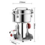 (2500g tipo balanço) segurança moedor de grãos elétrico moinho de alta velocidade spice erva moinho comercial máquina de pó moedor de cereais secos