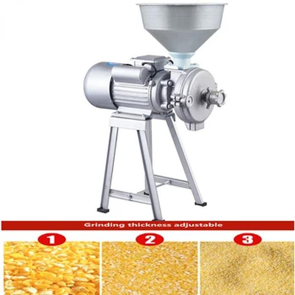 Moinho de grão elétrico moedor comercial máquina moagem para grão seco soja milho spice erva café triturador feijão pulverizer