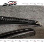 Estilo skymen bonnet pólen cowl scoop para mk1 mini cooper/s/um r50 r52 r53 capa de fibra carbono capa de ventilação de ar r50 r52 guarnição