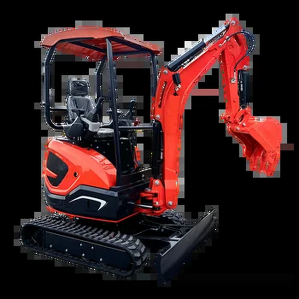 Mini Escavadeira de Construção com Motor Diesel, Micro Digger para Trator Agrícola Doméstico, 1Ton, Frete Grátis, Fábrica Personalizada