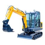 HW Mini Escavadeira Ferramentas de Jardim Máquinas Agrícolas, Equipamentos Agrícolas, Personalização de Escavadeiras, 2.5 Ton Diggerbee 2 T