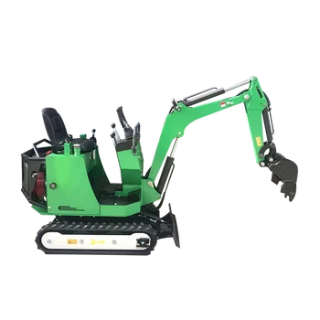 Mini Escavadeira Chinesa com Motor Forte Crawler Digger, Uso Agrícola, Máquina De Escavadeira, Personalização, 1Ton, EPA, Euro 5