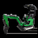 Mini Escavadeira Chinesa com Motor Forte Crawler Digger, Uso Agrícola, Máquina De Escavadeira, Personalização, 1Ton, EPA, Euro 5