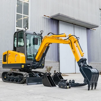 Mini Escavadeira pequena com polegar, Máquinas de movimentação de terra, China, Micro Digger, 2.5 ton, 3ton, 3.5 ton, Preço, Novo