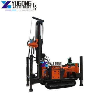 400m de profundidade cabeça superior acionamento geotérmico calor poço de água máquina de perfuração diesel equipamento portátil equipamentos de perfuração rasas