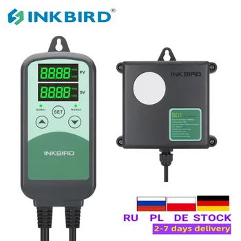Inkbird ICC-500T digital controlador de sensor co2 programável controlador monitor pecuária agrícola indústrias ventilação