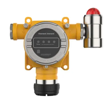 Detector de gás comercial industrial alarme à prova de explosão sistema de monitoramento de concentração de gás natural para restaurante e pintura