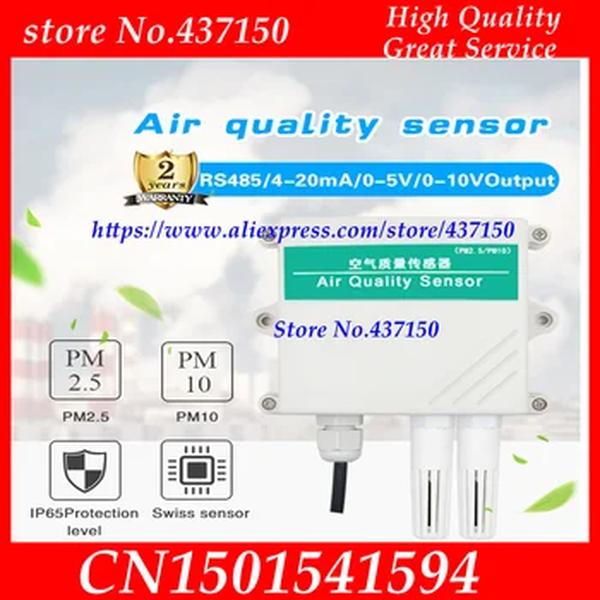 Sensor de qualidade do ar, rs485, partícula do ar, ambiente externo, para monitor industrial pm2, 5, transmissor pm10, monitoramento de qualidade de ar