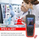 Monitor industrial da qualidade do ar, contador de partículas, TC-8200, PM2.5, PM10 Detector, 6 Canais, 0.3um 0.5um 1.0um 2.5um 5.0um 10um Poeira