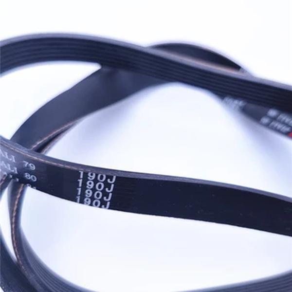 Correia transportadora de borracha, 190J, 3/4/5/6/7/8 costelas, PJ483