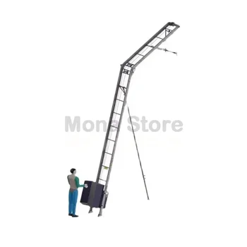 Porta de vidro e elevador de janela Painel solar Guindaste fotovoltaico elétrico de liga de alumínio Guincho talha