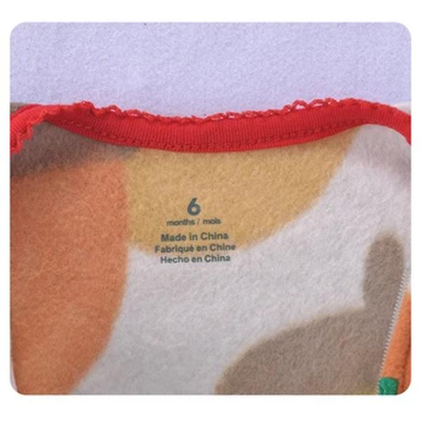 Macacão de lã com zíper para bebê recém-nascido, macacão animal, roupas infantis, pijama menino e menina, roupas para primavera e outono, 0-12 meses