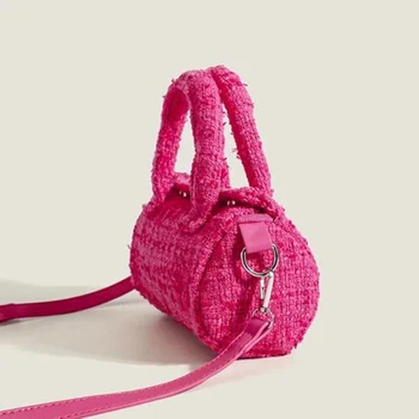 Barbie Bolsa De Ombro Para Meninas, Sentido Avançado, Design Simples, Batom Portátil, Armazenamento De Chaves, Mini Saco De Travesseiro, Saco Crossbody
