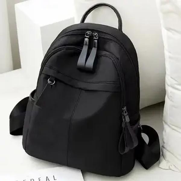 Mochila Oxford de grande capacidade para mulheres, bolsa de viagem versátil e elegante, nova mochila de lona 2024