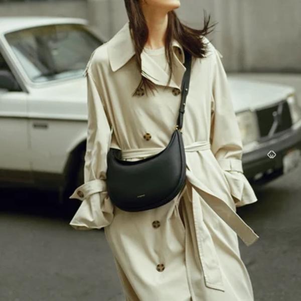 Songmont Series-Bolsa De Ombro De Couro Portátil, Mensal, Bending, Brand Designer, Vários pendulares