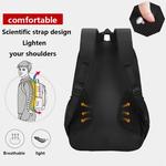 Waterproof Men's Backpack Trabalho 15.6 "Laptop Men Business Backpack College School Mochila para Boy Girl Book Bag Viagem Back Pack