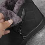 Mulheres Botas Watarproof Ankle Boots Para As Mulheres Sapatos de Inverno Manter Botas de Neve Quente Feminino Zipper Botines Botas Inverno Mujer